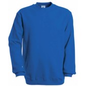 Crew Neck Sweatshirt Set In Royal Blue M