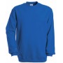 Crew Neck Sweatshirt Set In Royal Blue XL