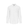 Heren oxford overhemd lange mouwen White 3XL