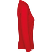 ID.001 Ladies' long-sleeve polo shirt Red XL