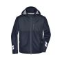 Padded Hardshell Workwear Jacket - navy/carbon - L