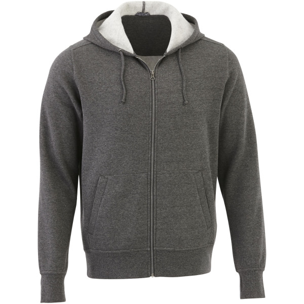 Cypress unisex full zip hoodie - Charcoal - XS