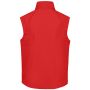 Men's  Softshell Vest - red - XL
