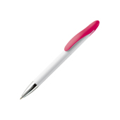 Balpen Speedy hardcolour - Wit / Roze