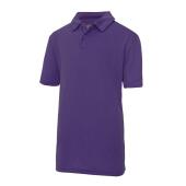 AWDis Kids Cool Polo Shirt, Purple, 9-11, Just Cool