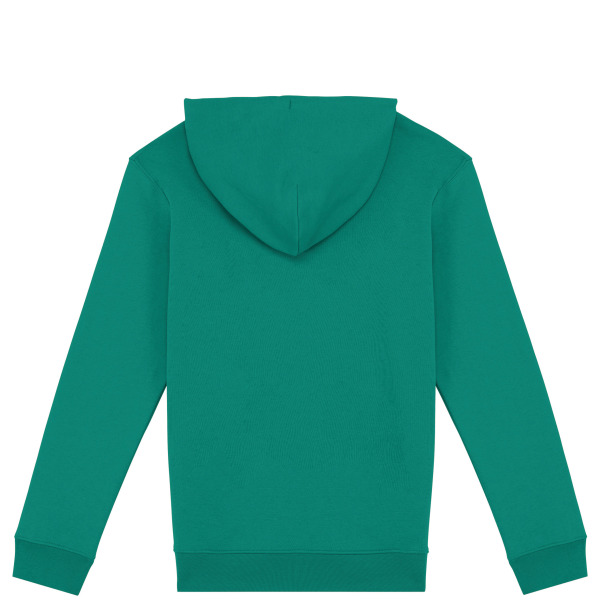 Ecologische uniseks sweater met capuchon Gemstone Green XXL