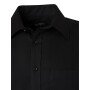 Men's Shirt Longsleeve Micro-Twill - black - S