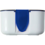 PP en siliconen lunchbox Veronica kobaltblauw