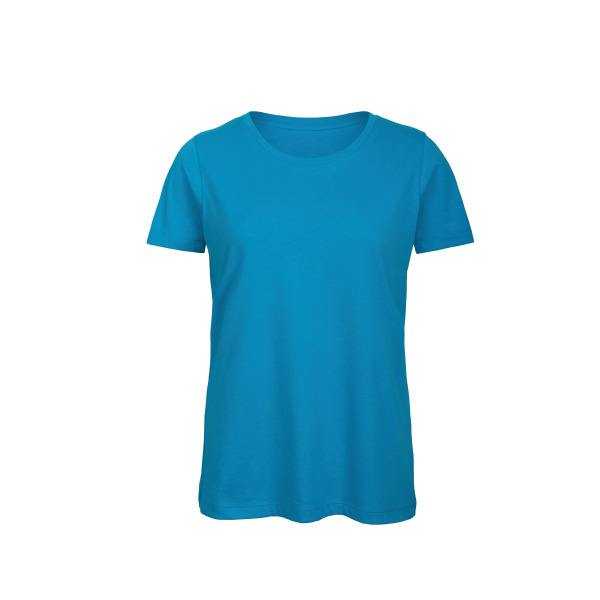 Organic Cotton Inspire Crew Neck T-shirt / Woman Atoll M