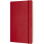 Classic L softcover notitieboek - gestippeld - Scarlet rood