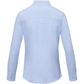 Pollux damesoverhemd met lange mouwen - Lichtblauw - XS
