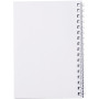 Desk-Mate® A6 spiraal notitieboek met PP-omslag - Wit - 50 pages