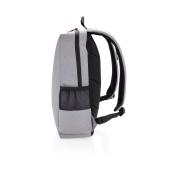 Lima 15" PVC vrije laptop rugzak met RFID & USB, grijs